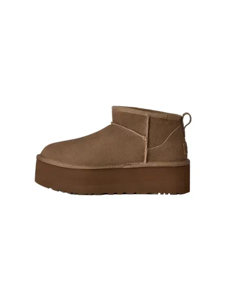 Sneakerși Ugg cu platformă clasici maro