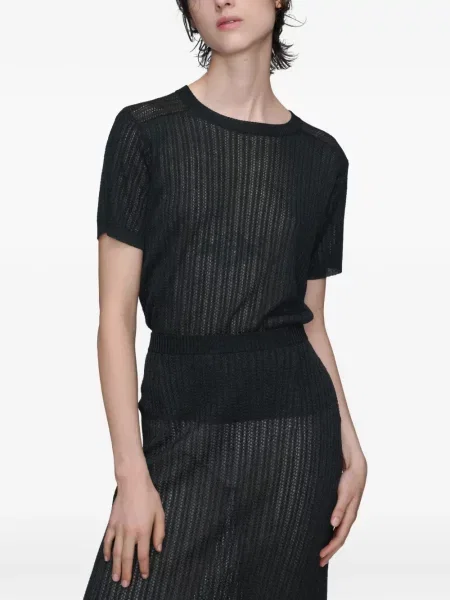 Cămașă Maison Margiela scurtă negru