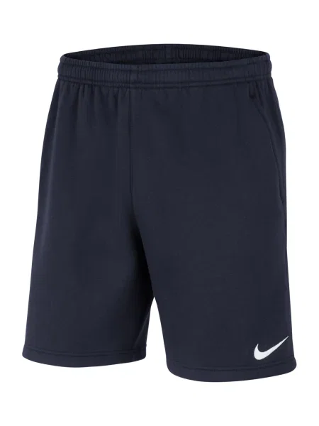 NIKE Športové nohavice Park námornícka modrá biela
