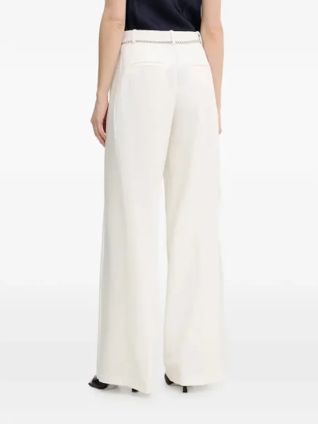 Pantaloni Pinko alb