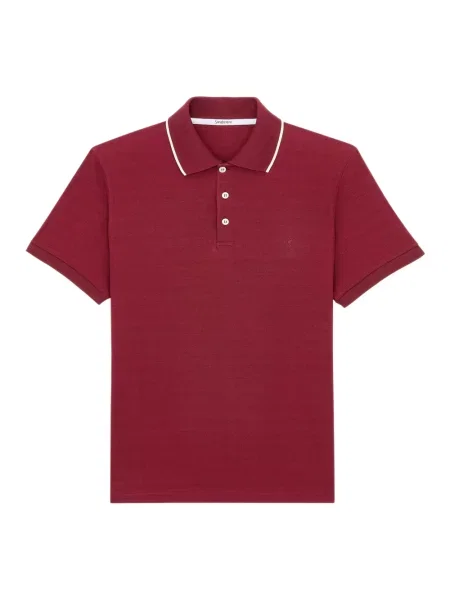 Koszulka polo Saint Laurent czerwona