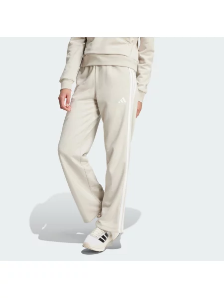 Kalhoty Essentials Open Hem French Terry bílé