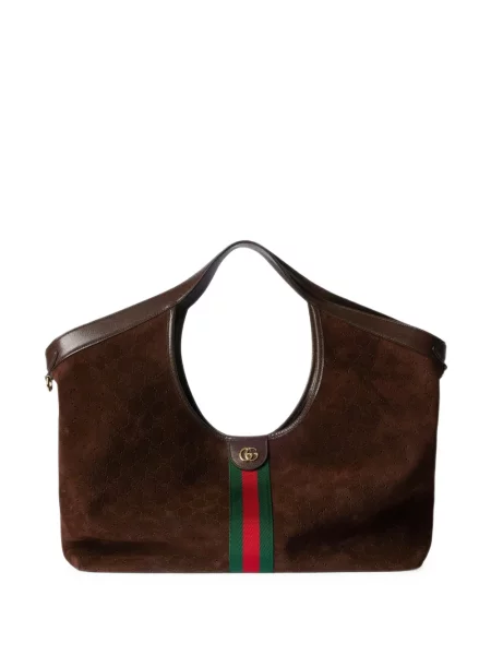 Geantă shopper Gucci maro