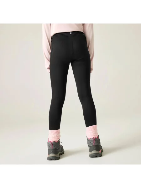 Zimowe legginsy Kids Barlia czarne