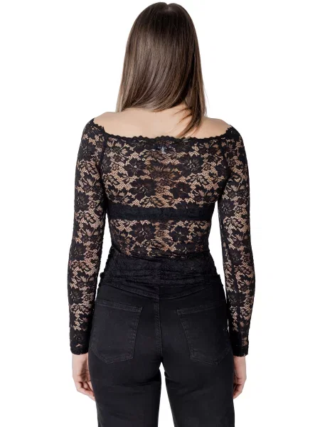 Bluză Morgan din dantelă negru