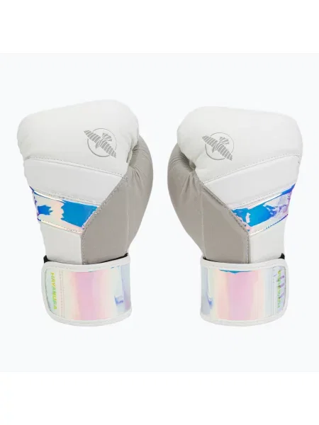 Rękawice bokserskie Hayabusa T3 white/iridescent białe