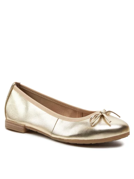 Balerinke Marco Tozzi Gold zlata
