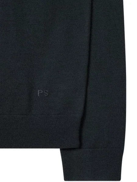 Svetr Ps Paul Smith s výstřihem do v modrý