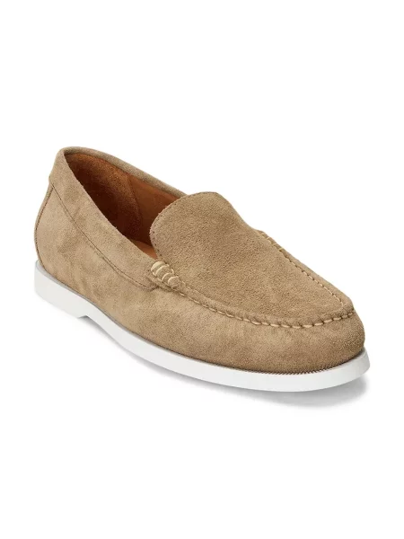 Semišové mokasíny Polo Ralph Lauren Merton Vnetn béžová