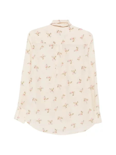 Cămașă P.a.r.o.s.h. cu funde cu model floral