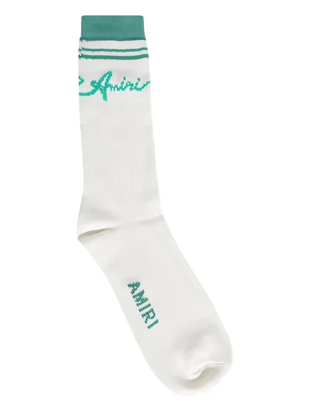 Șosete Amiri cu dungi alb