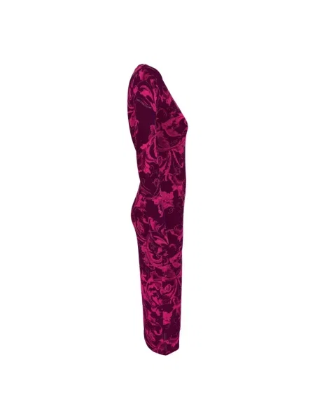 Versace Jeans Couture Sukienki Kobieta M Kolekcja Sukienek Bordeaux fioletowy