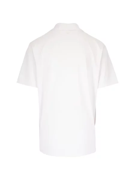 Scurt tricou polo Peter Millar alb