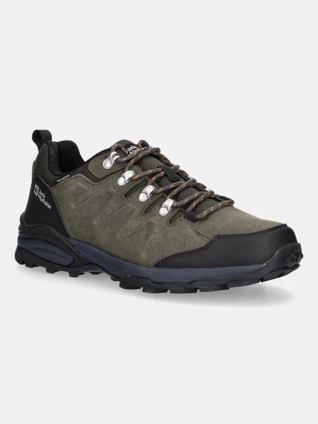 Обувки Jack Wolfskin Refugio Texapore Low зелено