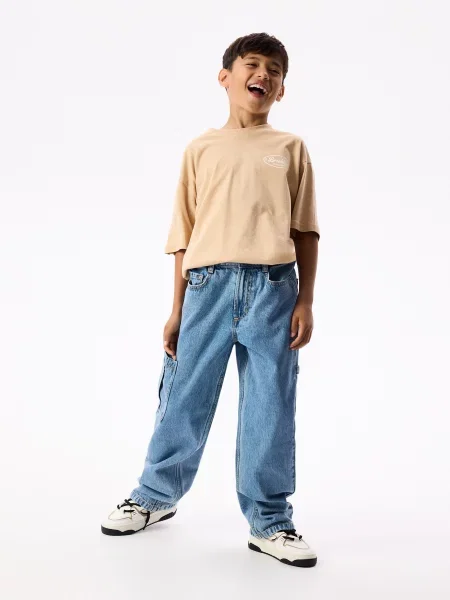 Reserved Джинси straight fit синій