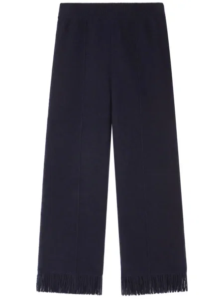 Pantaloni Alanui cu franjuri negru