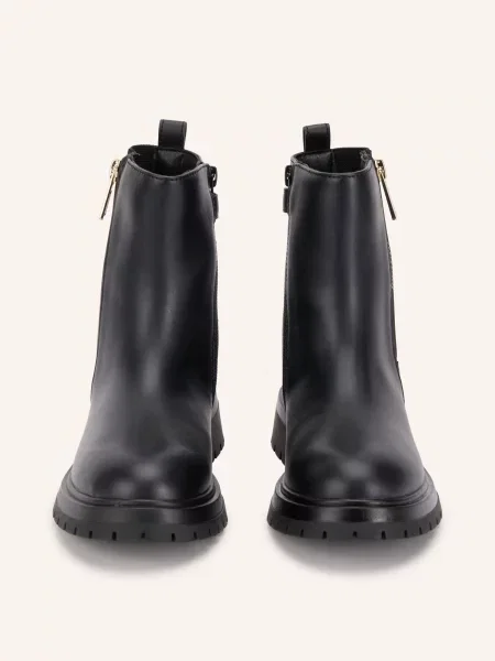 Tommy Hilfiger Sztyblety schwarz czarne