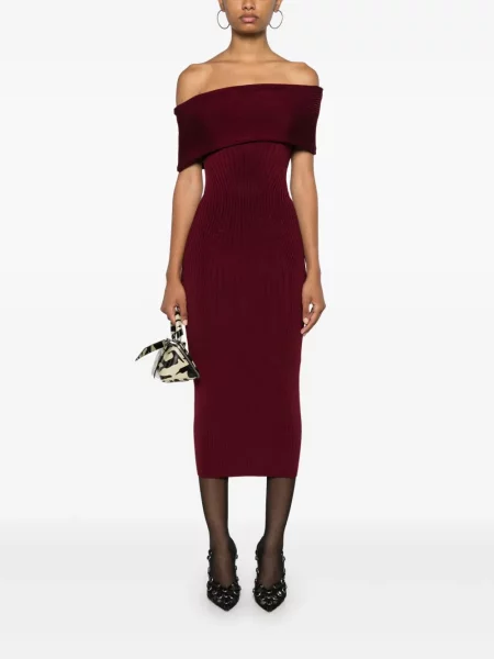 Suknele Mugler raudona