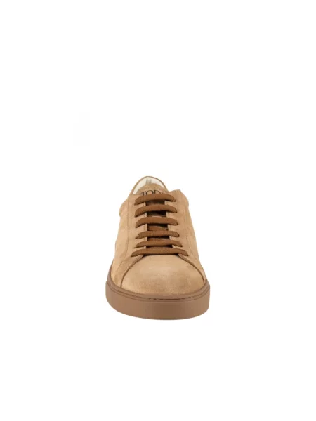Sneakersy Tod's skórzane brązowe