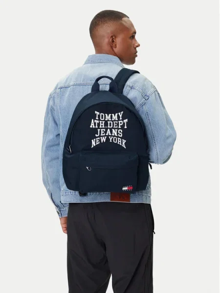 Rucsac Tommy Jeans Tjm Multi Graphic Dome Backpack Bleumarin
