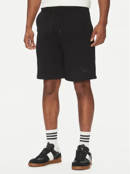 Richmond X Pantaloni scurți sport negru