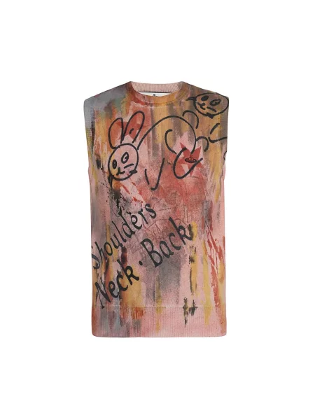 Dzianinowa kamizelka Vivienne Westwood brązowa