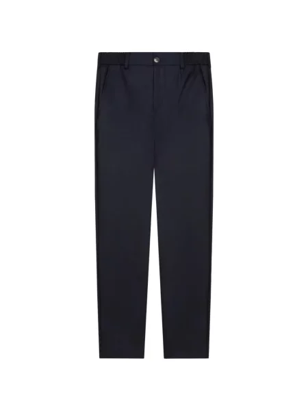 Pantaloni Valenza de flanelă conici albastru