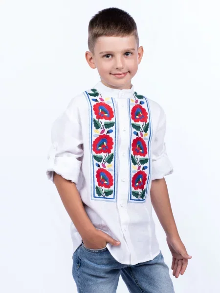 Детская рубашка Edelvika белая