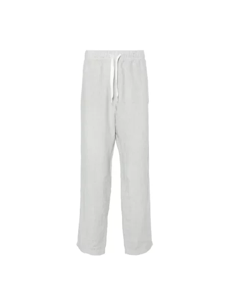 Lniane spodnie Zadig & Voltaire szare