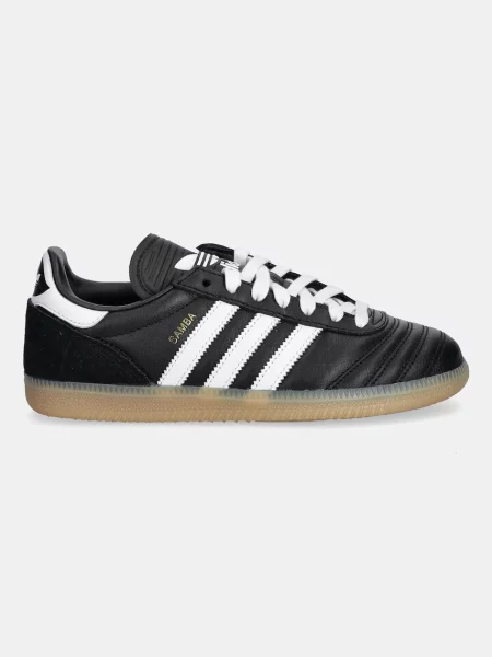 Adidas Originals Dječje kožne tenisice SAMBA crna