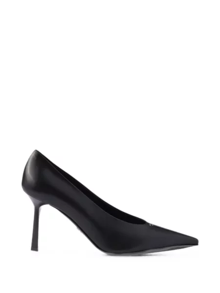 Pantofi cu toc Prada din piele negru
