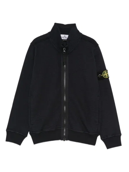 Bluza rozpinana dziecięca Stone Island niebieska