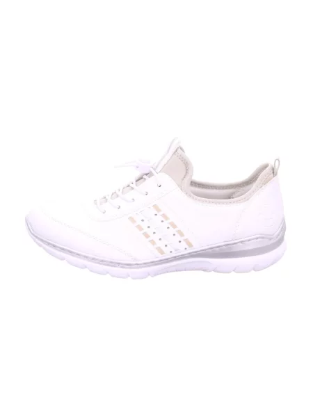 Sneakersy Rieker białe