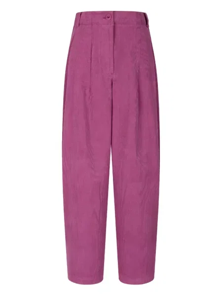 Pantaloni Studio Tomboy de catifea cord roz