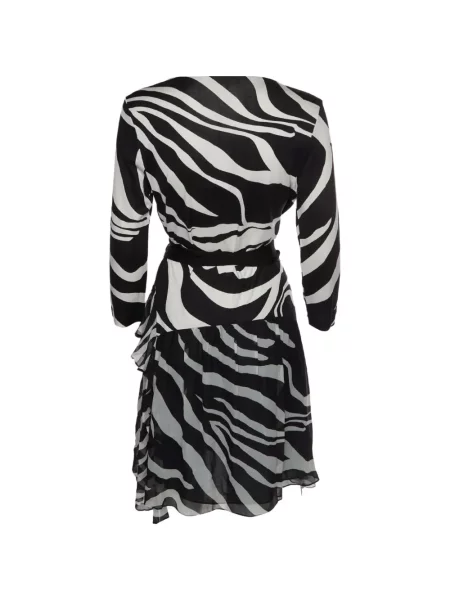 Rochie mini Dvf Diane Von Furstenberg cu imagine plic negru