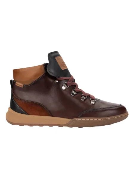 Buty do kostki Pikolinos skórzane brązowe