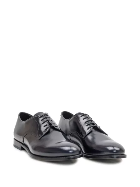 Pantofi derby Doucal's din piele albastru