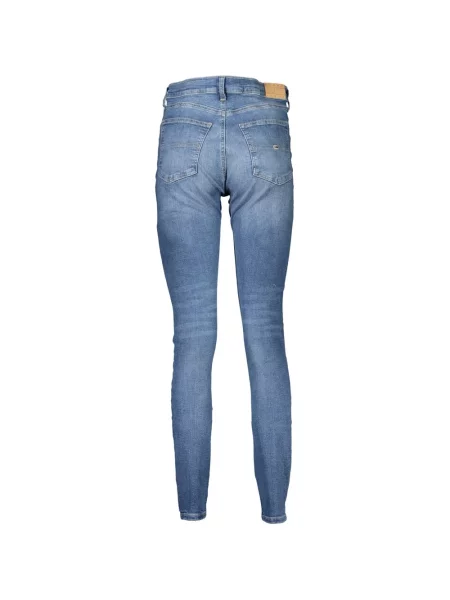 Skinny jeansy skinny Tommy Hilfiger Sylvia niebieskie