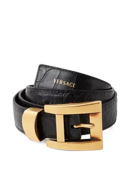 Opasok Versace čierna