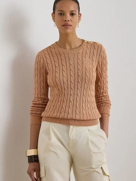 Lauren Ralph Lauren Pulover roz portocaliu