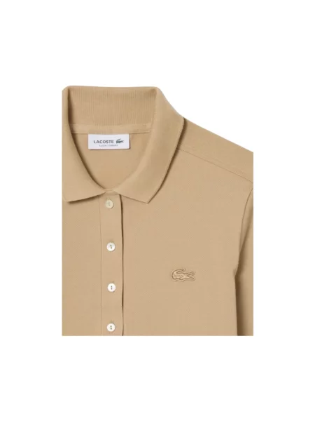 Koszulka polo Lacoste beżowa