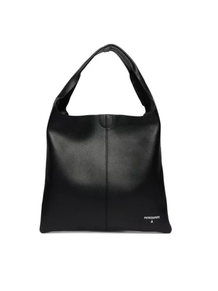 Ročna torba Patrizia Pepe Črna bela