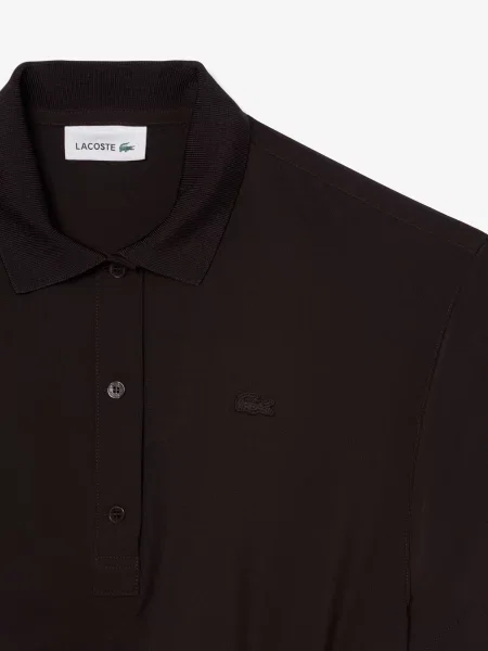 Платье мини Lacoste коричневое