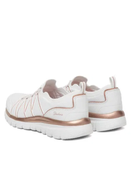 Sneakersy Skechers bílé