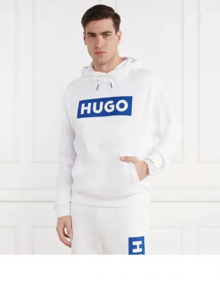 Hugo Blue Hanorac Nalves alb
