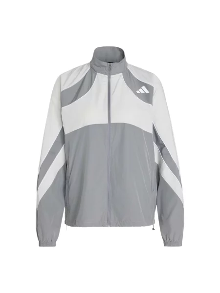 ADIDAS PERFORMANCE Geacă sport ADIZERO A / deschis gri
