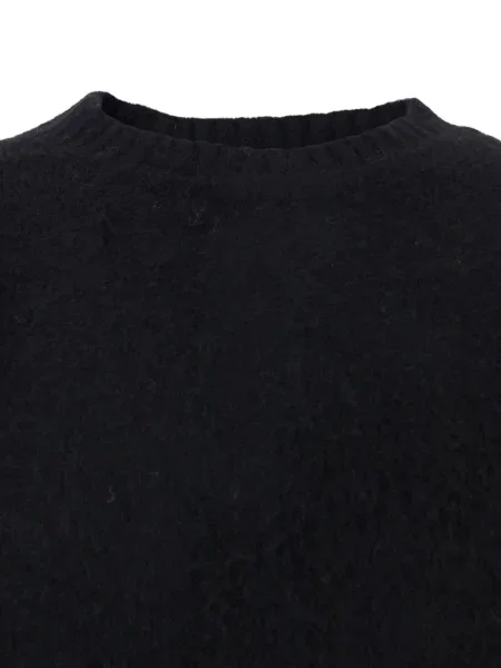 Pulover Coor cu decolteu rotund negru