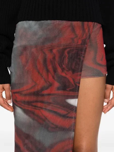 Fusta mini Jean Paul Gaultier gri