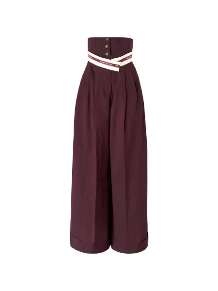 Pantaloni Antonio Marras de catifea cord roșu