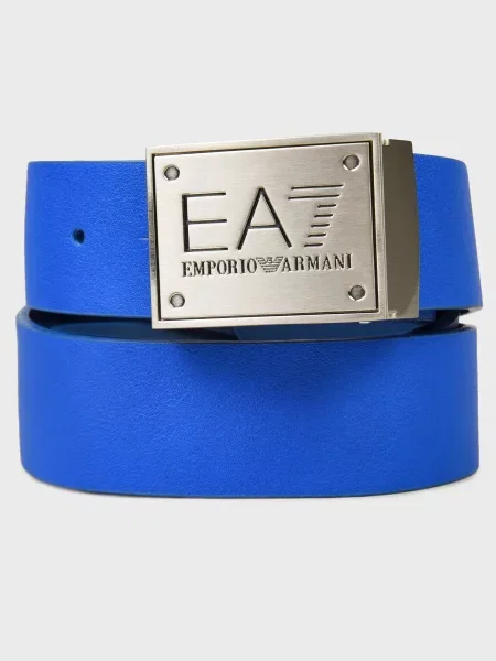 Ремінь Ea7 Emporio Armani блакитний